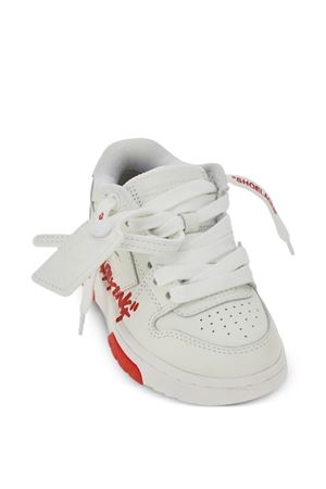 Out Of Office lace-up sneakers OFF WHITE KIDS | B011S6L0020125
